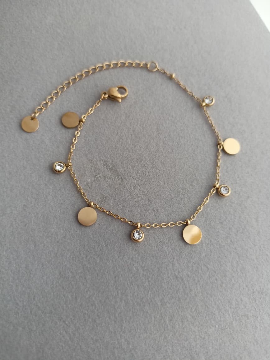 Coin Charm Bracelet