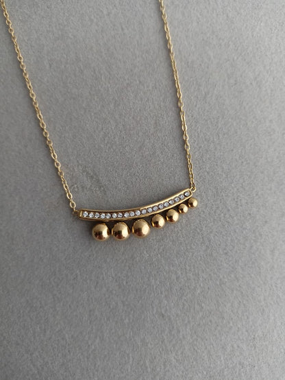 Bead Stone Necklace