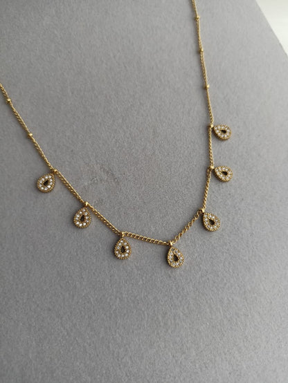 Drop Charm Necklace