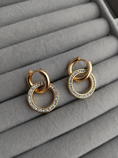 2 in 1 Earrings (Big Round)