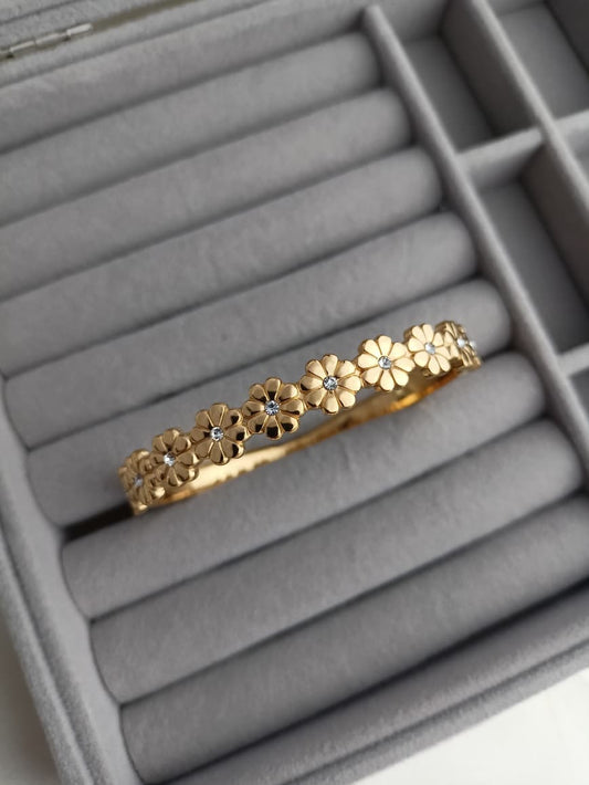Floral Stone Kada