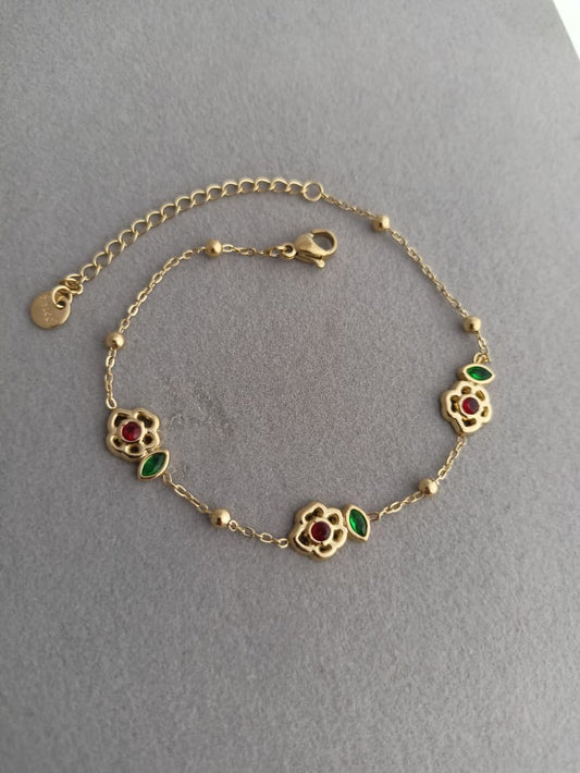 Golden Rose Bracelet