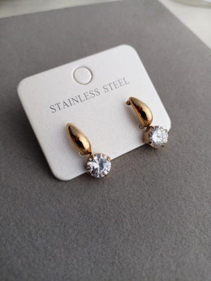 Clara Crystal Drop Earrings