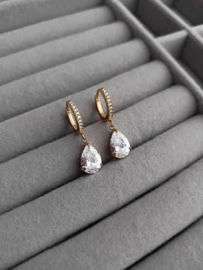 Dahlia Teardrop Earrings