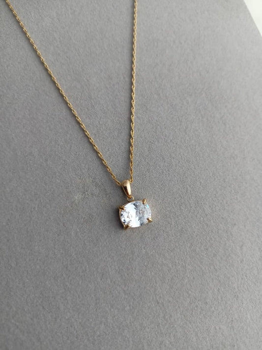 Sovereign Solitaire Necklace