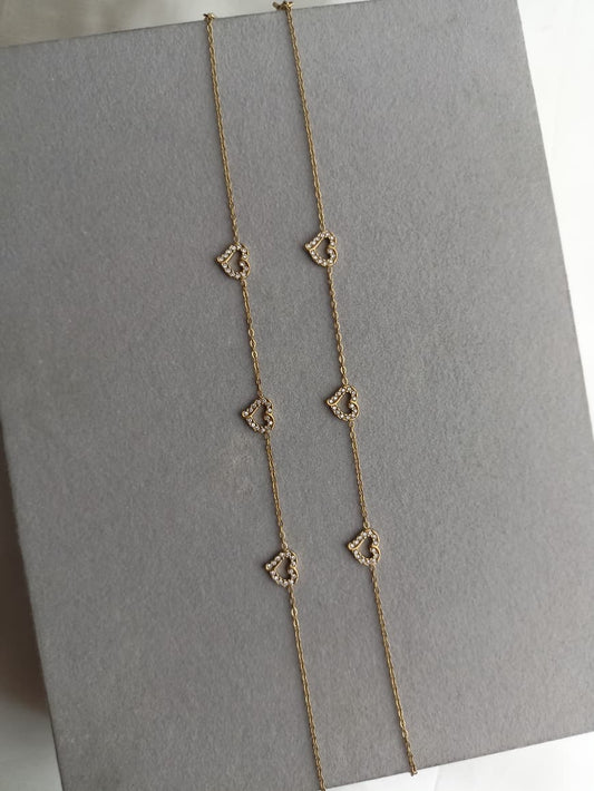 Love Stone Anklets