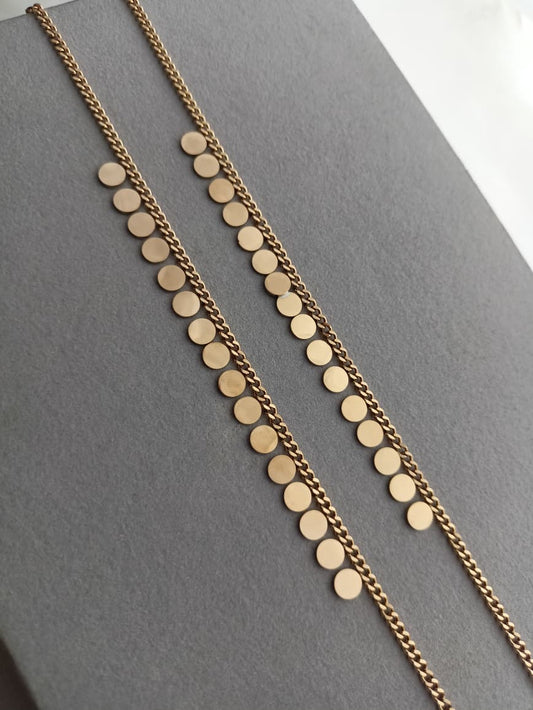 Coin Anklets