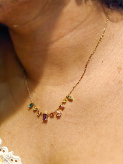 Amelie Hypoallergenic 18K Gold Plated Necklace