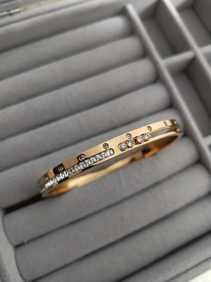 Movable Stone Bangle