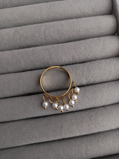 Pearl Drop Ring