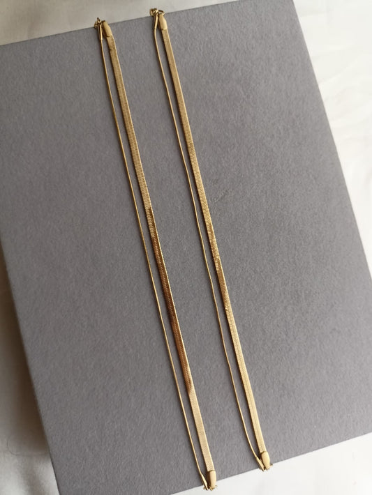 Double Layer Anklets