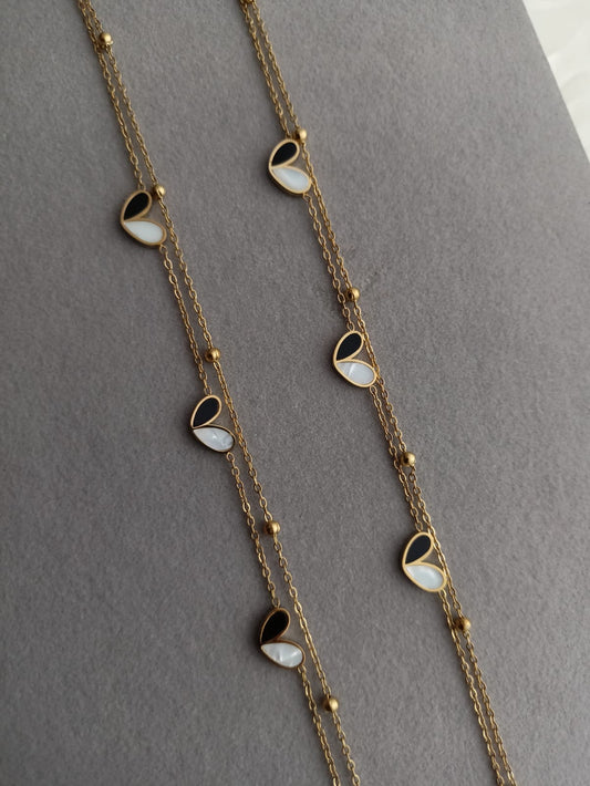Double Layer Love Anklets