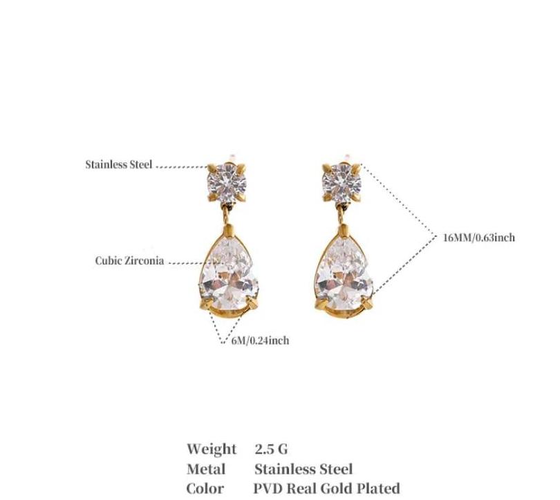 Lumia Drop Earrings