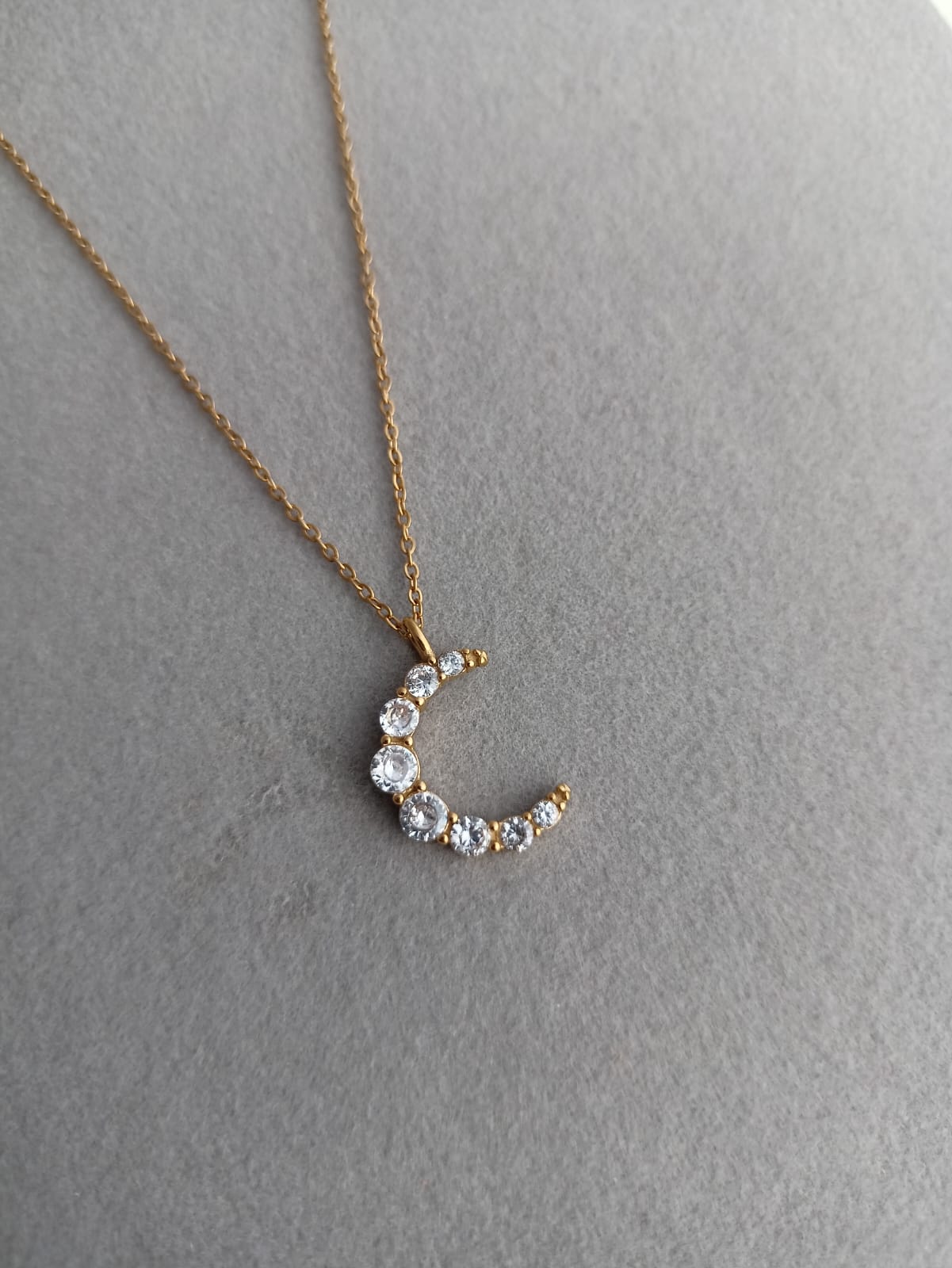 Luna Crescent Necklace
