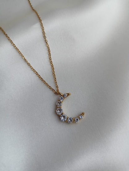 Luna Crescent Necklace