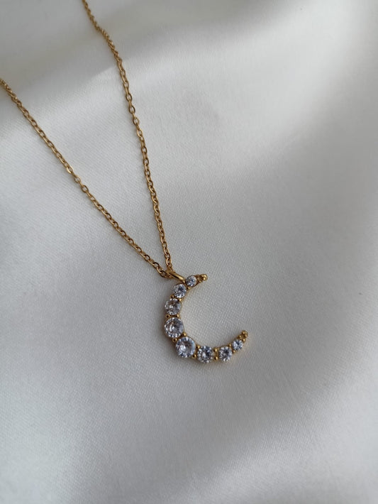 Luna Crescent Necklace