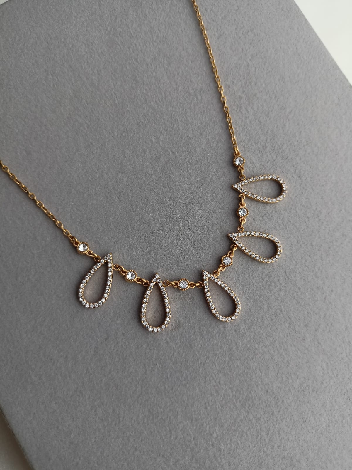 Tiara  Droplet Necklace