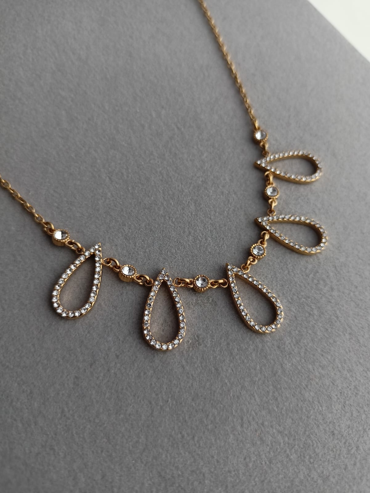 Tiara  Droplet Necklace