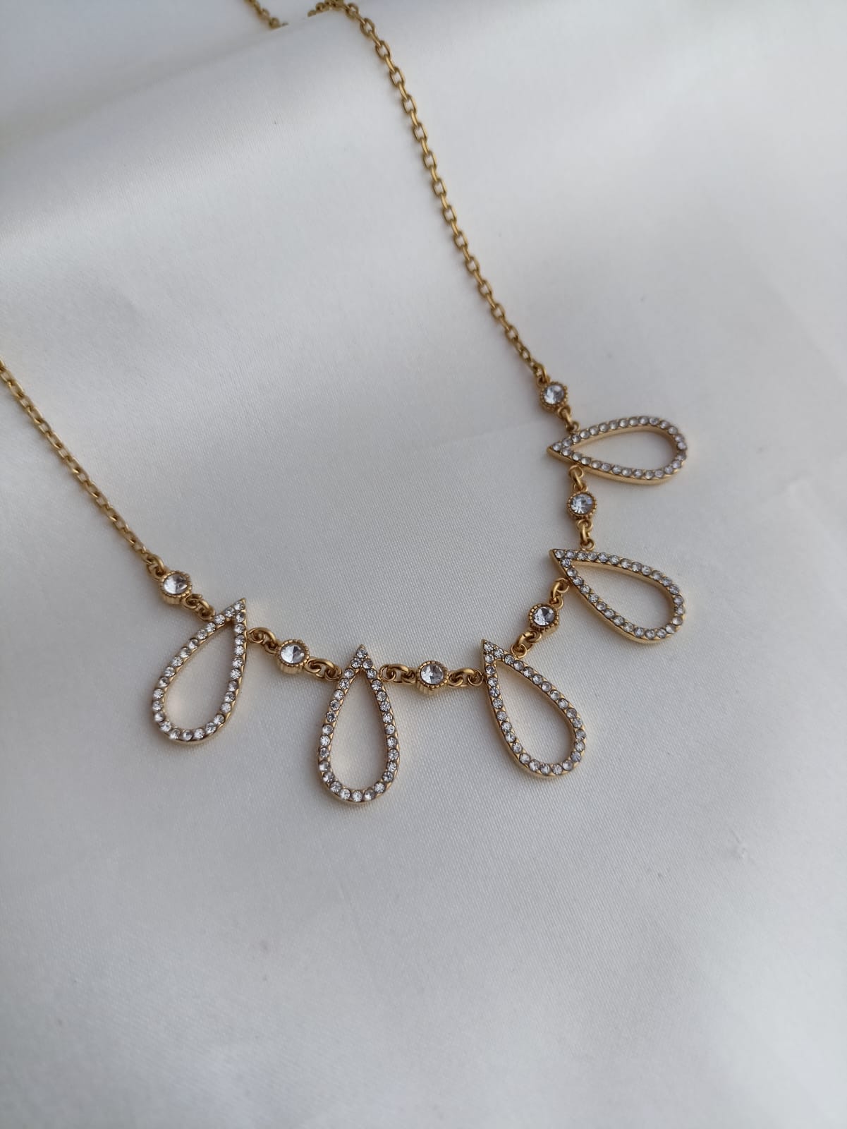 Tiara  Droplet Necklace