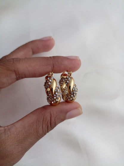 Eternal Swirl Hoops