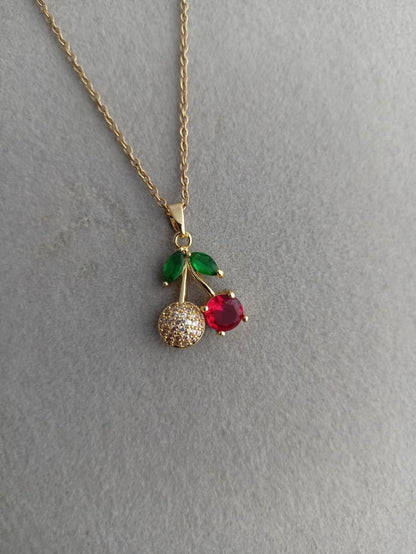 Cherry Kiss Necklace