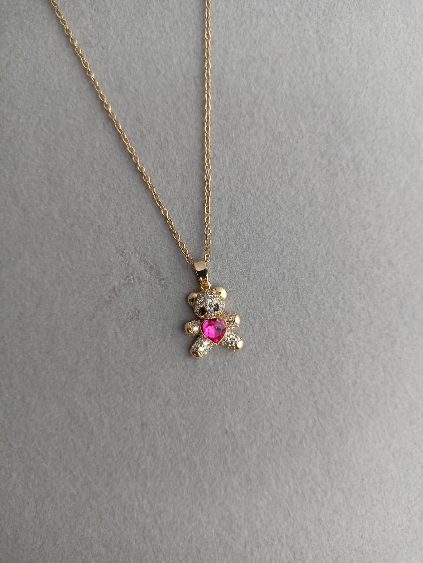 Rosie Bear Necklace
