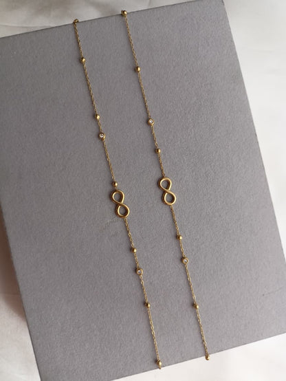 Infinity Stone Anklets