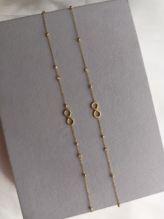 Infinity Stone Anklets