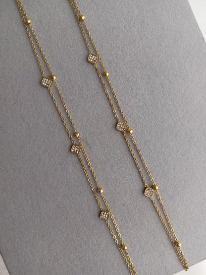 Double Layer Anklets