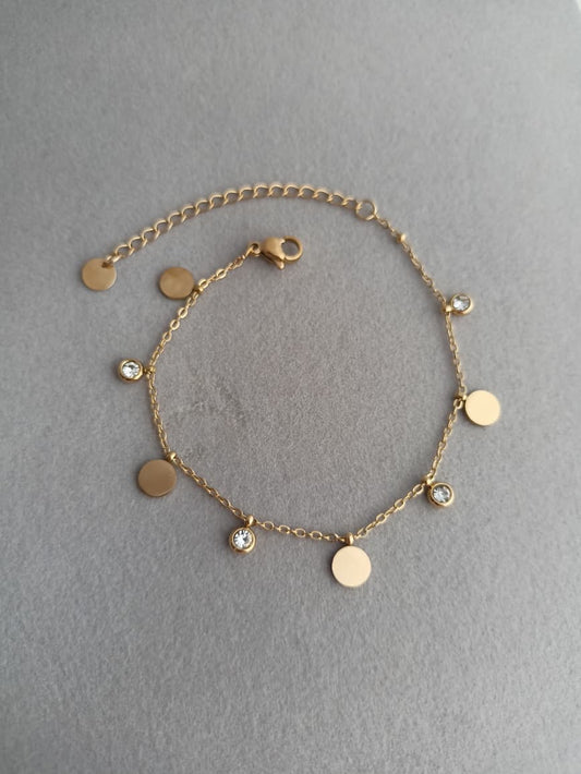 Coin Charm Bracelet
