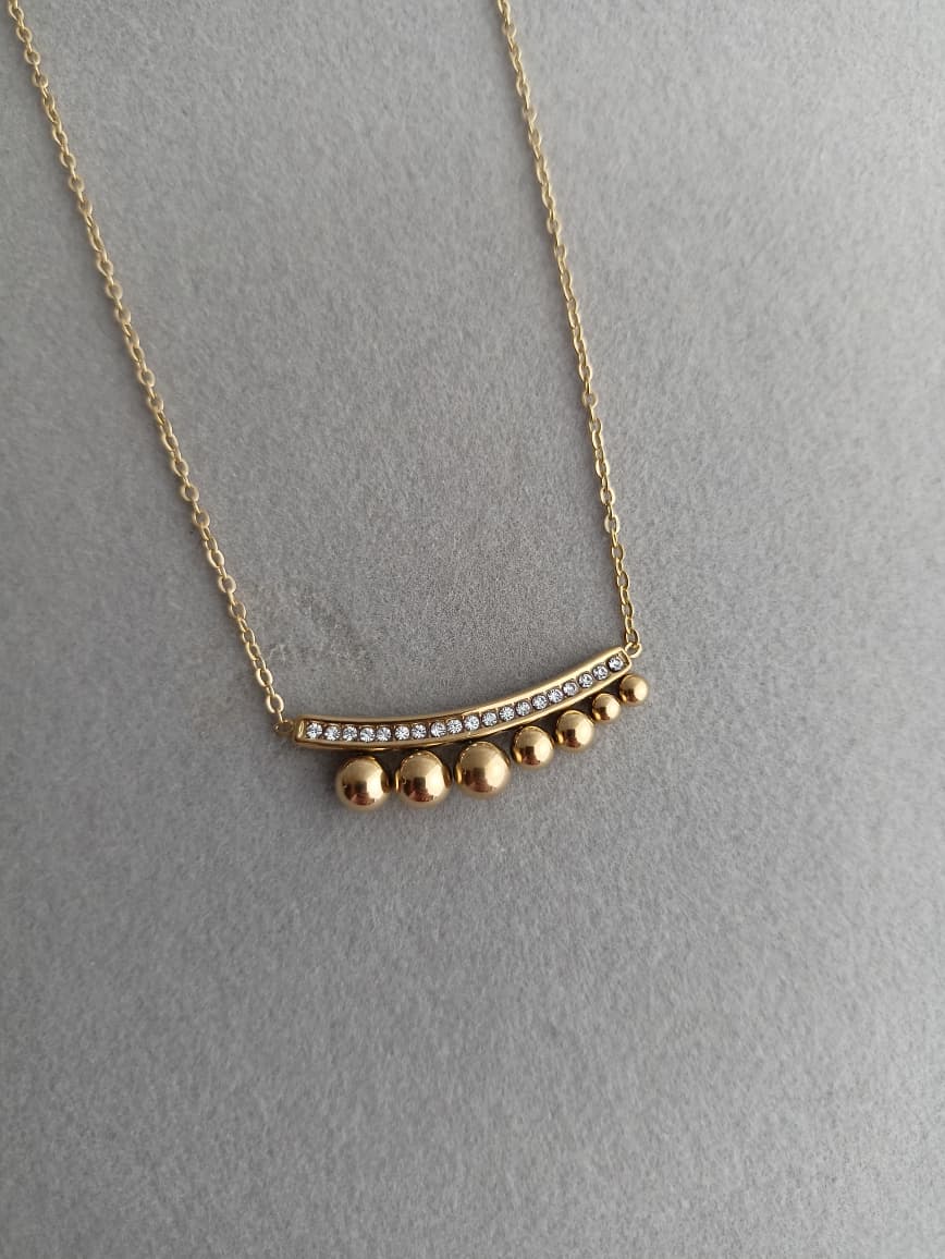 Bead Stone Necklace