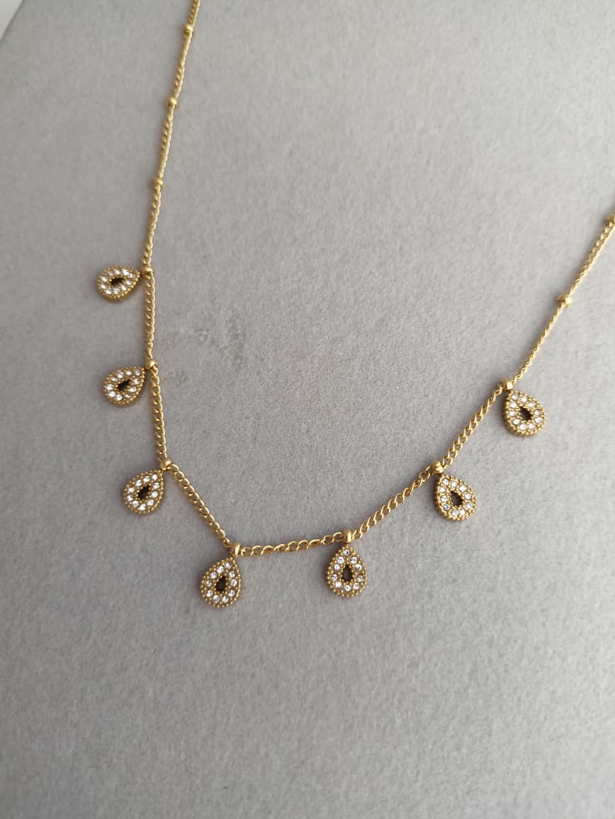 Drop Charm Necklace