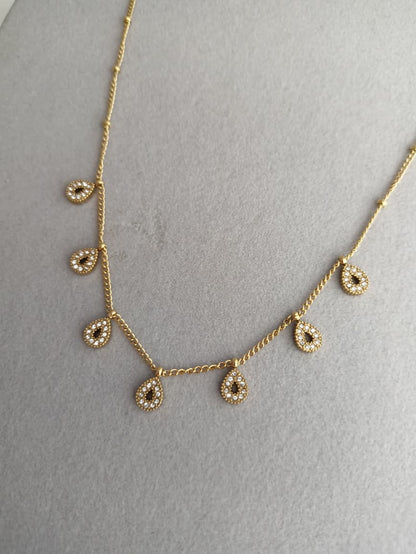 Drop Charm Necklace