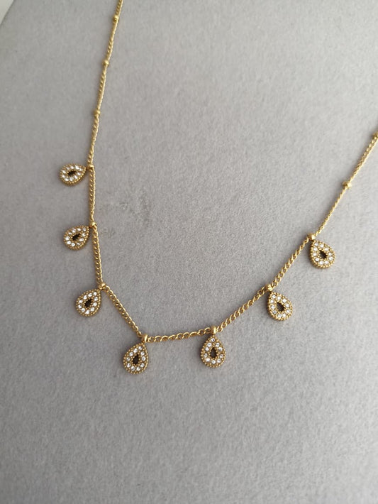 Drop Charm Necklace