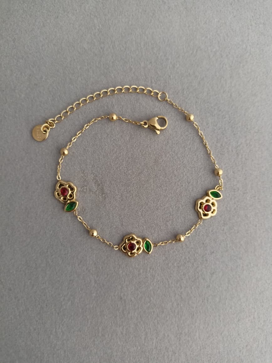Golden Rose Bracelet