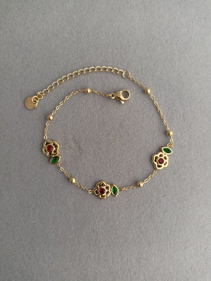 Golden Rose Bracelet