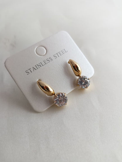 Clara Crystal Drop Earrings
