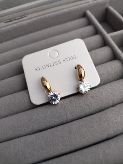 Clara Crystal Drop Earrings