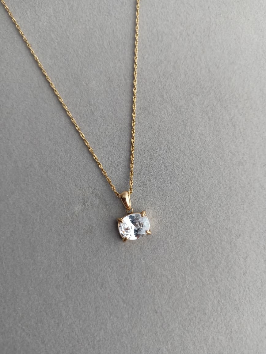 Sovereign Solitaire Necklace