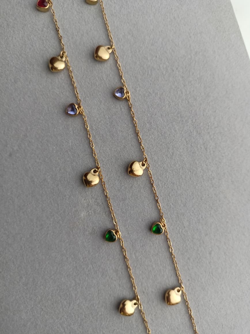 Love Stone Anklets