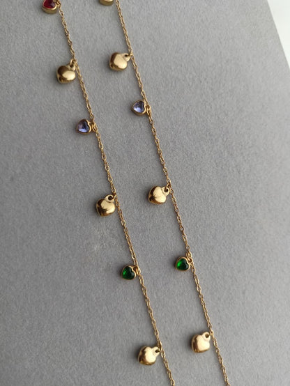 Love Stone Anklets