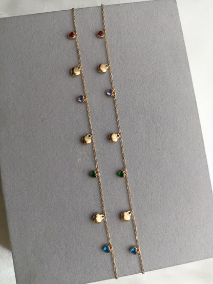 Love Stone Anklets